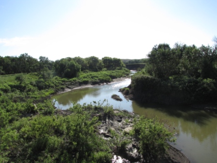 Medicine Creek during summertime