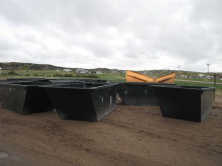 Garbage and other waste dumpsters